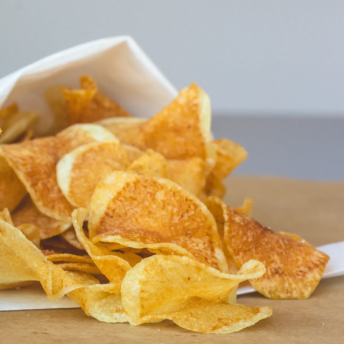 house made potato chips